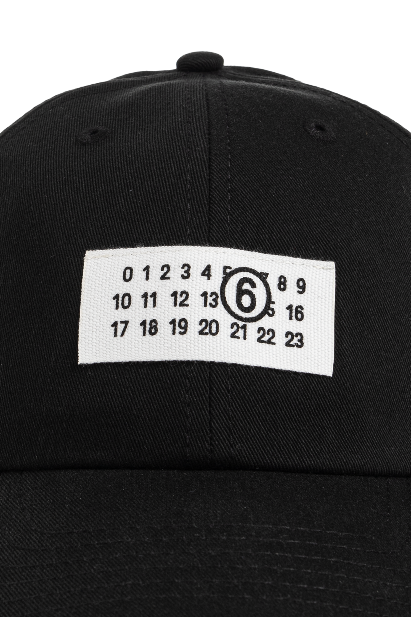 Black Baseball cap MM6 Maison Margiela Kids - Vitkac AS